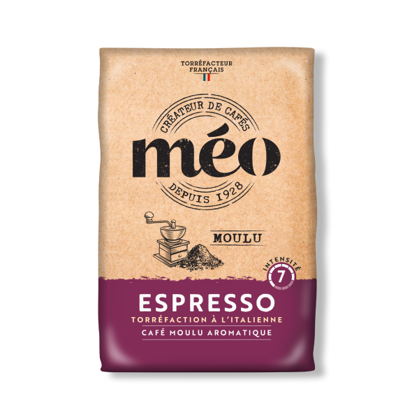 Méo Espresso Intensité 7 Moulu 500g