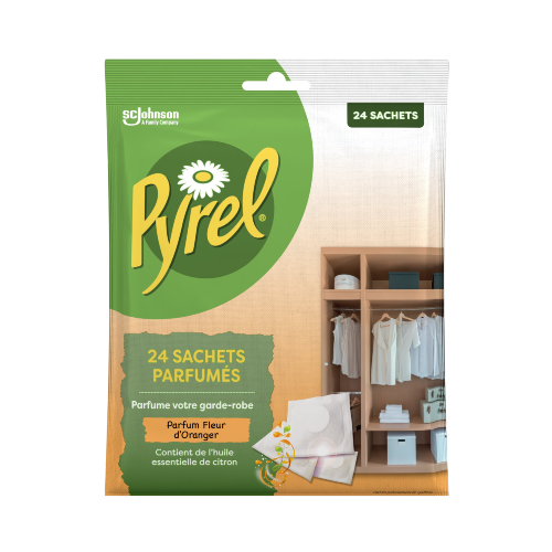 SACHETS PARFUMES FLEUR D'ORANGER X24