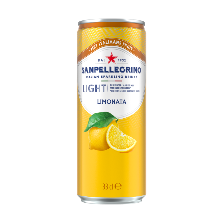 Sanpellegrino italian sparkling drinks Limonata light