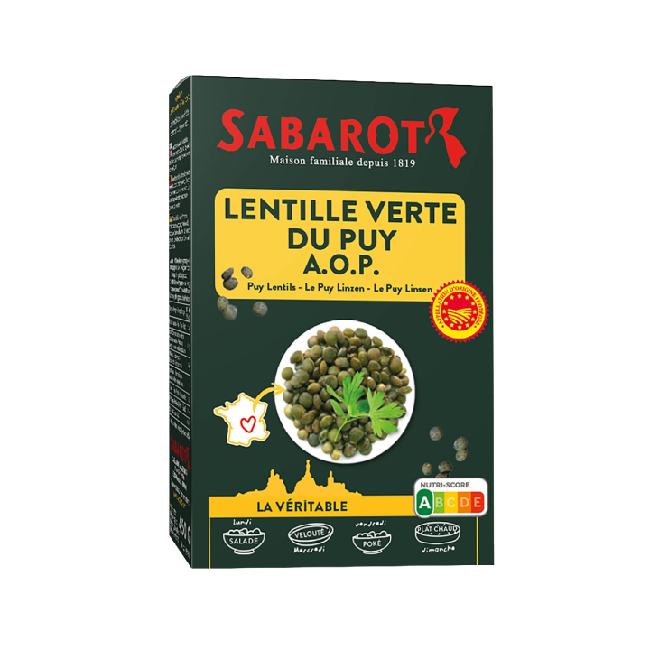 Lentille verte du Puy A.O.P - 450g
