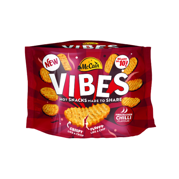 McCain Vibes Firecracker Chilli Hot Potato Snack 356g