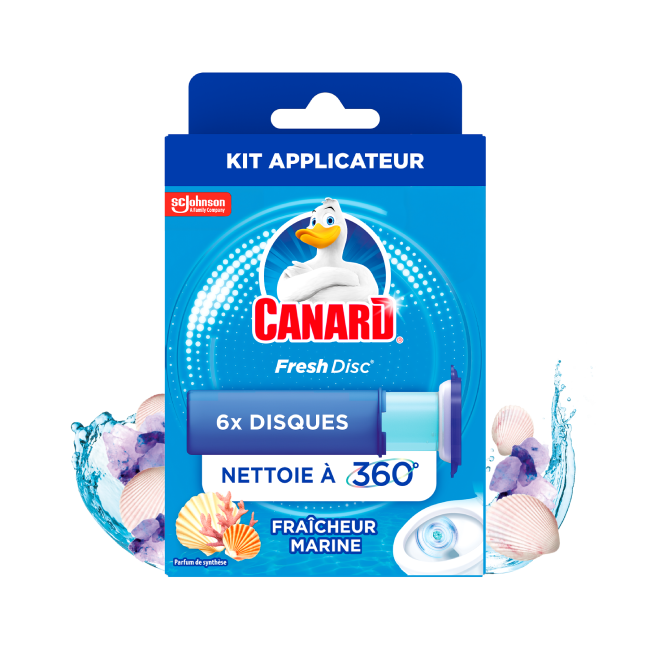 Kit applicateur Canard Fresh Disc Fraîcheur Marine
