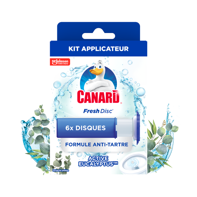 Kit applicateur Canard Fresh Disc Active Eucalyptus