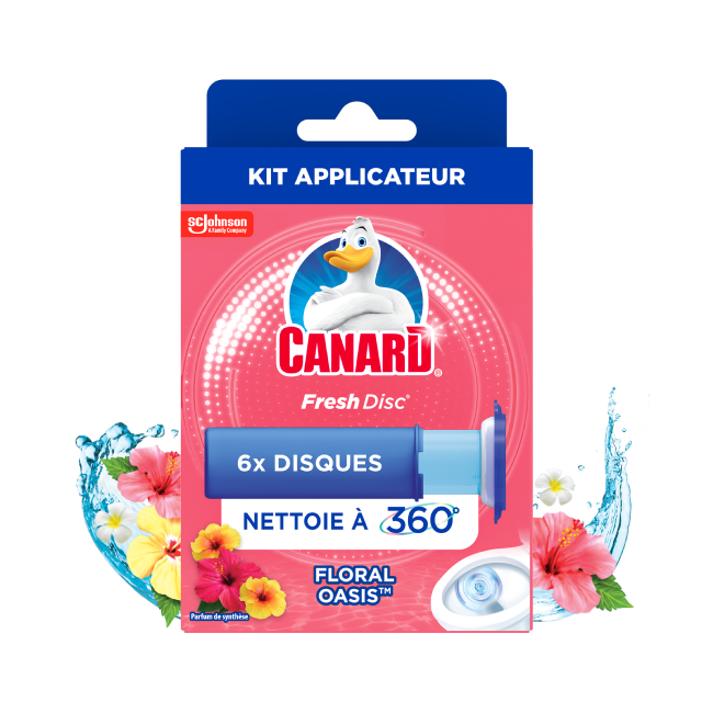 Kit applicateur Canard Fresh Disc Floral Oasis