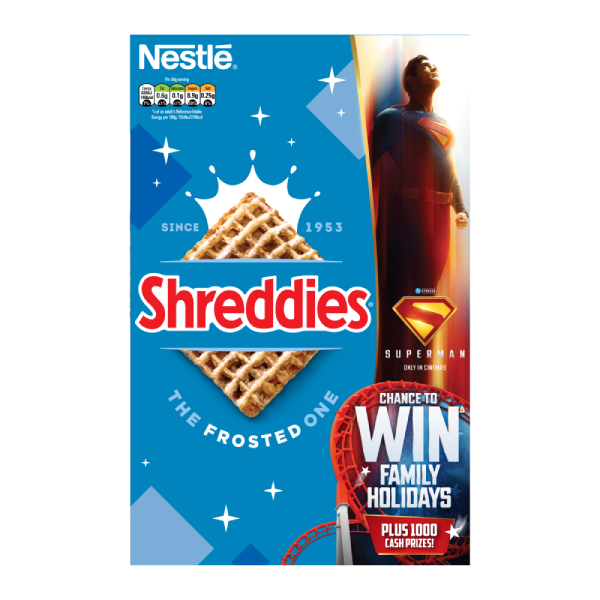 Shreddies Frosted Cereal 600g			