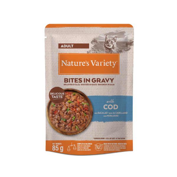 Bouchées en Sauce Cabillaud 85g