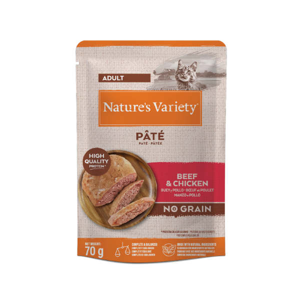 Pâté Boeuf et Poulet 70g