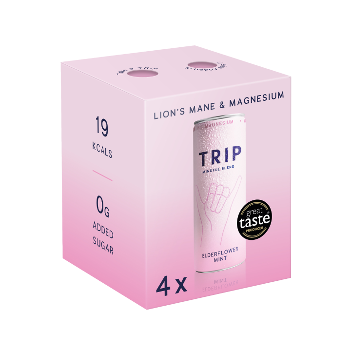 TRIP Fleur de Sureau Menthe 4x250ml