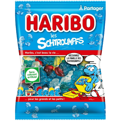 Haribo Schtroumpfs 300g