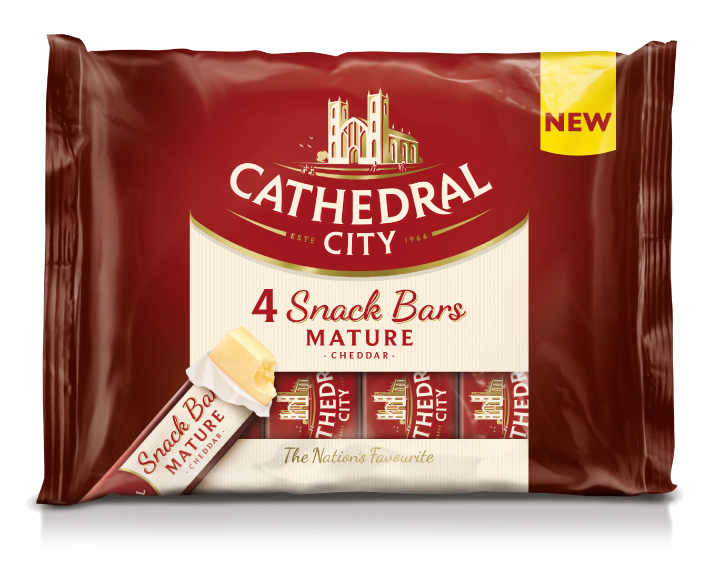 Mature Cheddar Snack Bars 4x30g