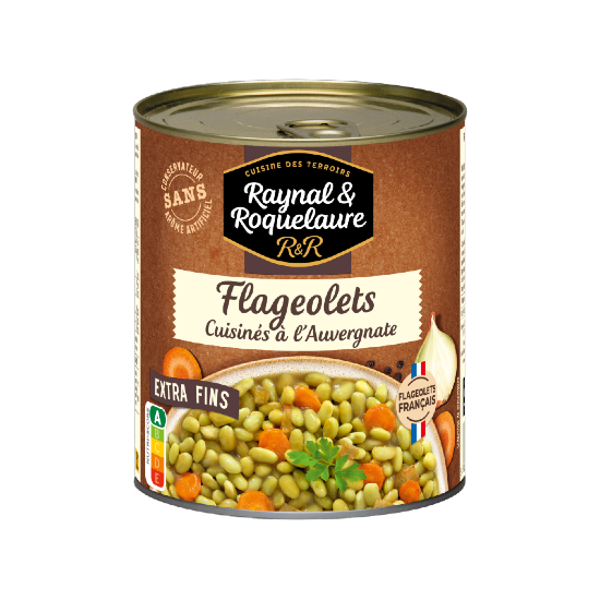 Flageolets cuisinés à l'Auvergnate 820G