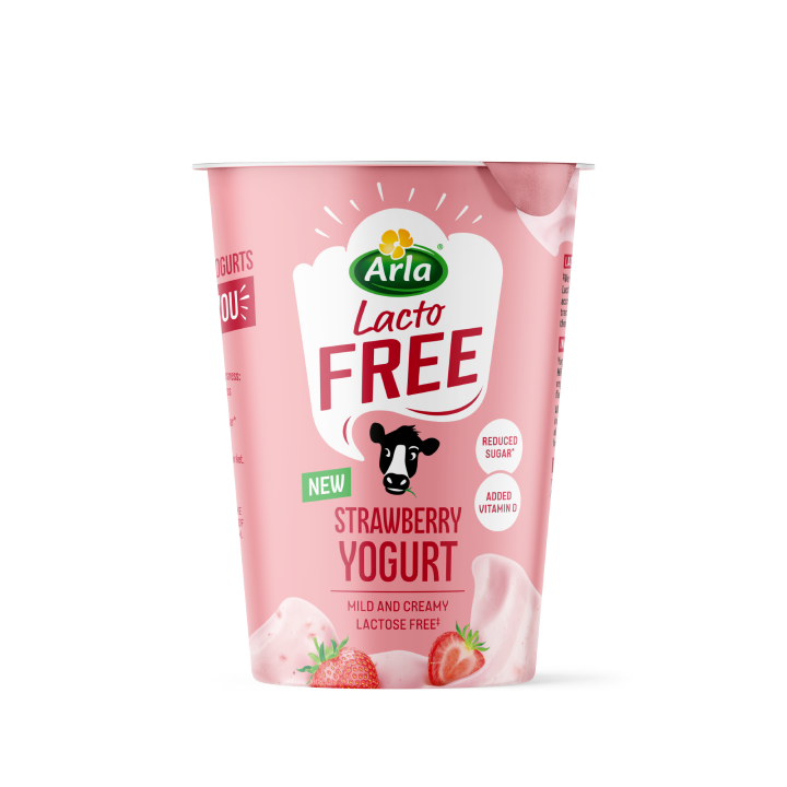 Arla LactoFREE Strawberry Yogurt 400g