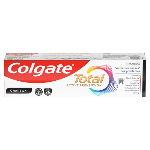 Colgate Total Active Prevention Charbon