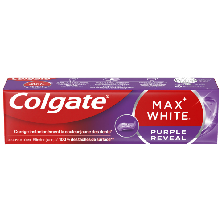 Colgate Max White Purple