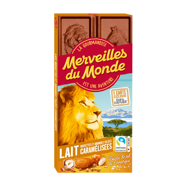 Tablette Lait nois. et amandes caram. pt sel