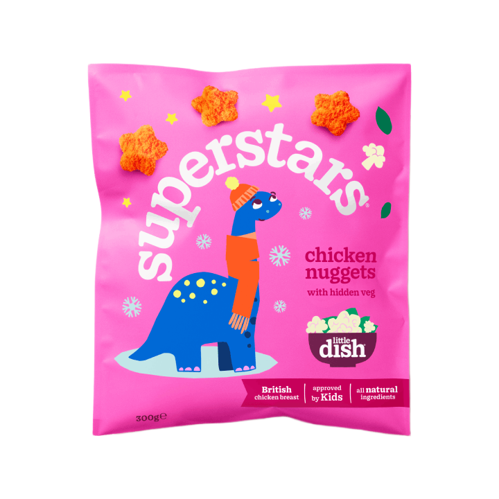 Superstars® Chicken Nuggets With Hidden Veg 300g