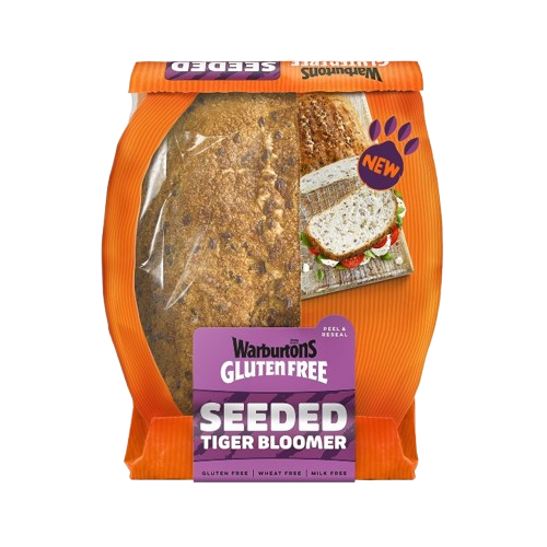 Warburtons Gluten Free Seeded Tiger Bloomer 400g