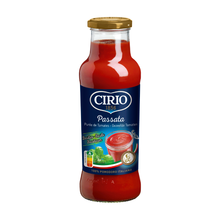 Passata au basilic bouteille 700g