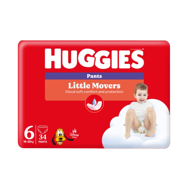 Culottes Huggies® Little Movers taille 6