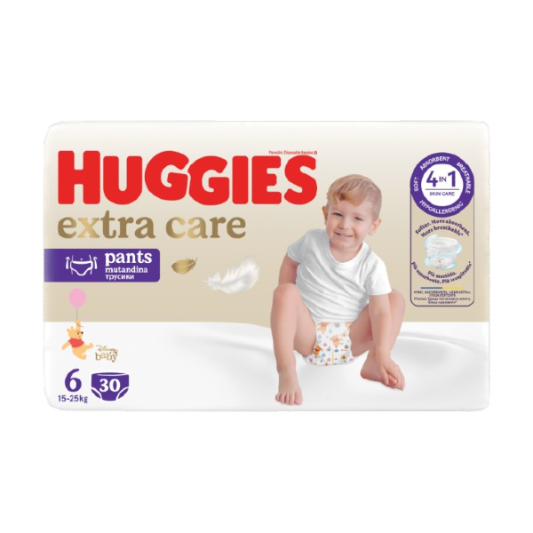 Culottes Huggies® Extra Care taille 6