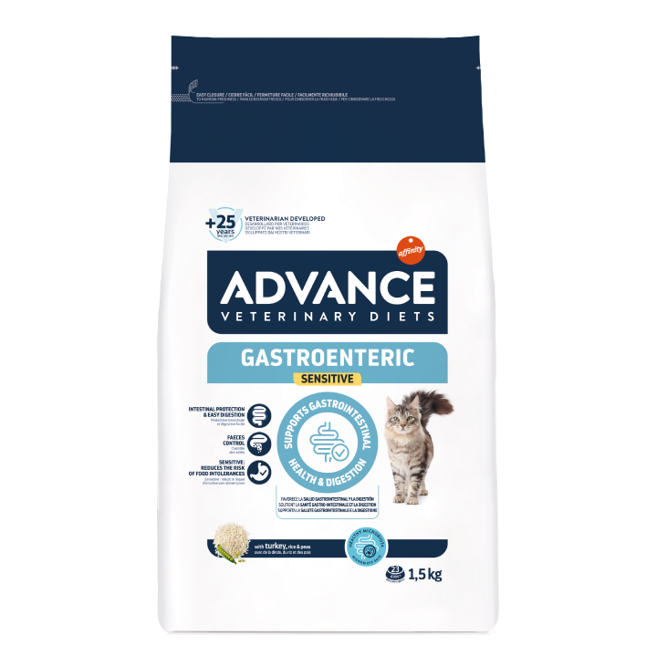 Advance Vet chat gastroenteric sensitive 1,5kg