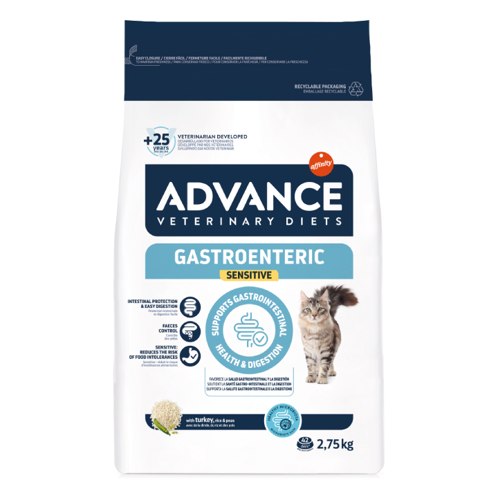 Advance Vet chat gastroenteric sensitive 2,75kg