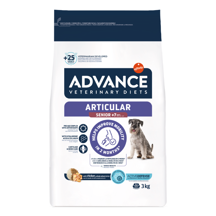Advance Vet chien articular care + 7 ans 3kg
