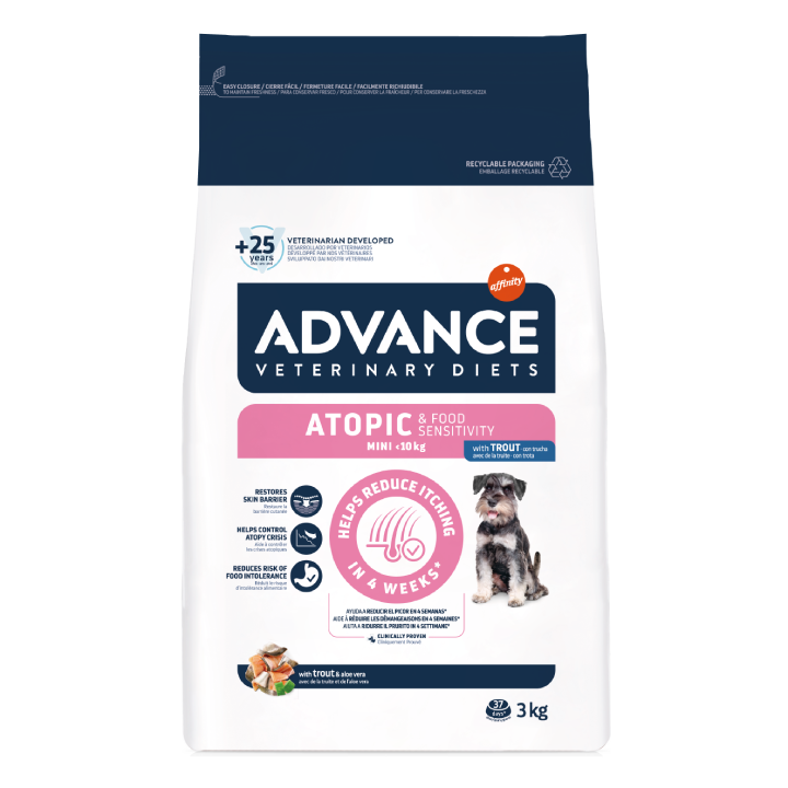 Advance Vet chien atopic mini 3kg - inno