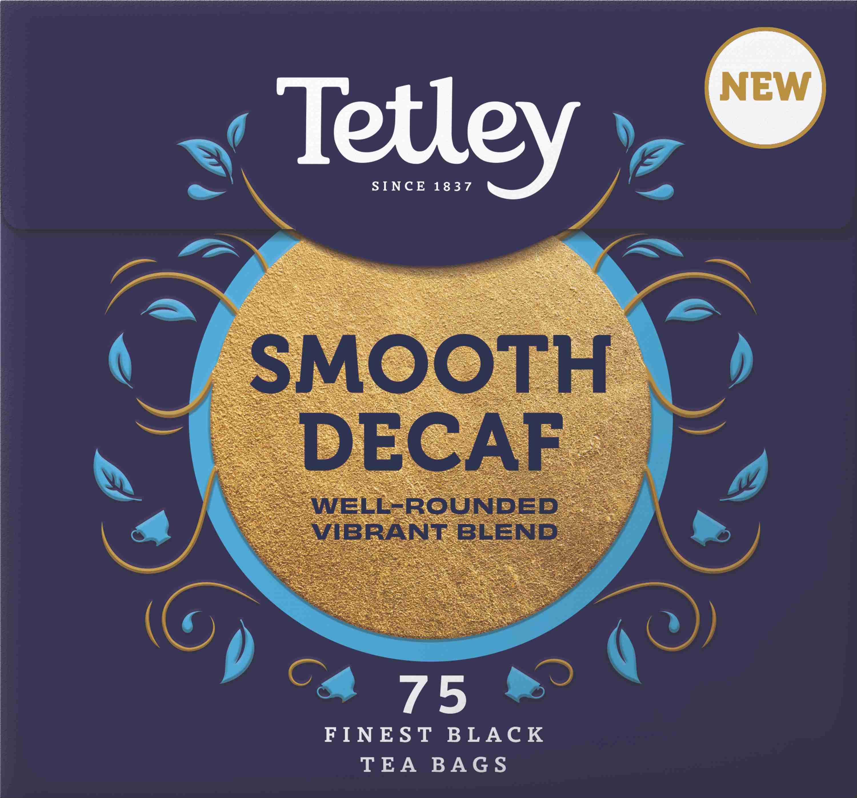 Tetley Smooth Decaf 75 Tea Bags 