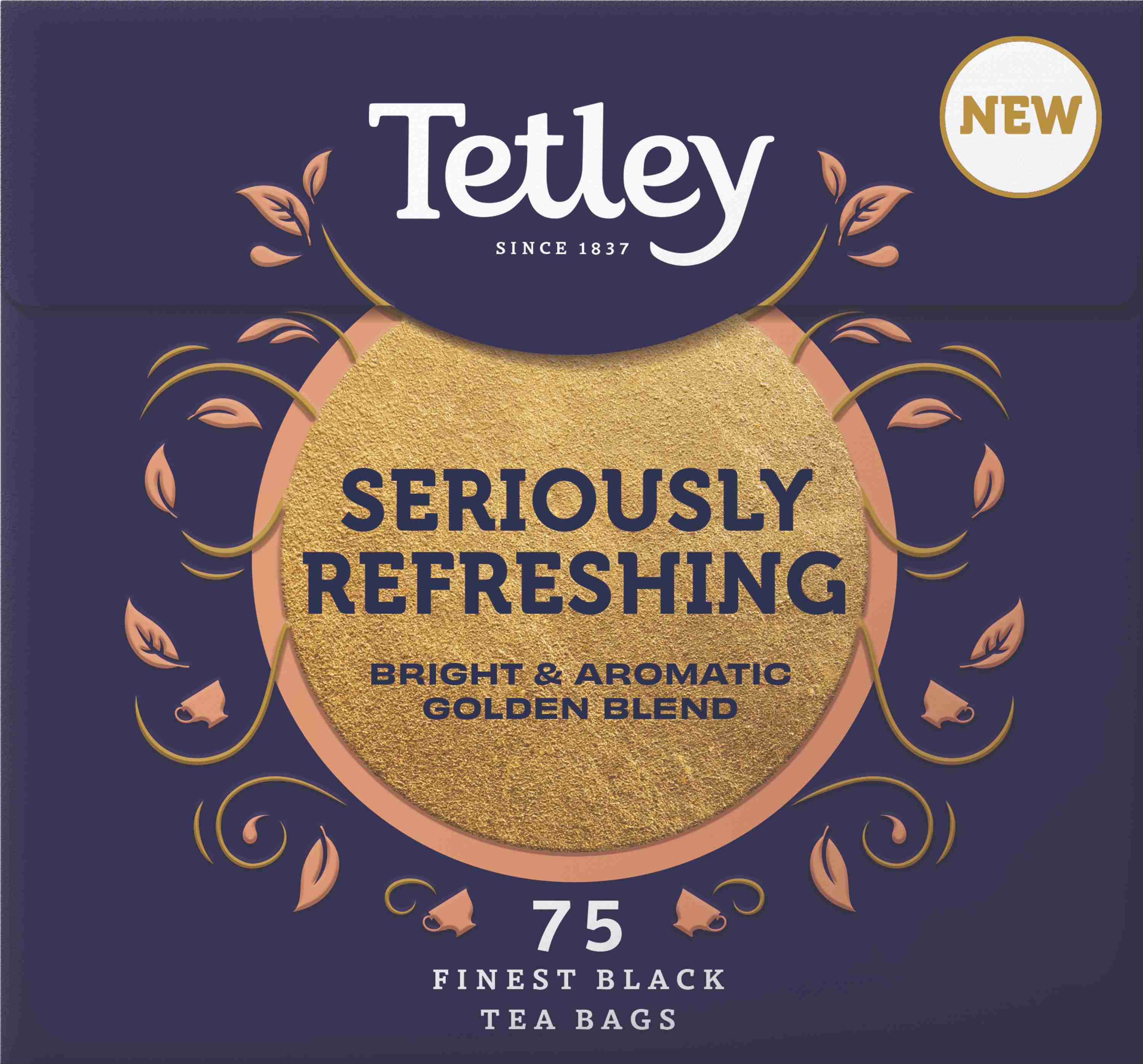 Tetley Premium Refreshing 75 Tea Bags