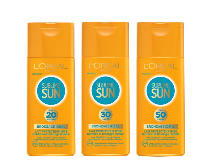 Lait Protecteur Irisé (20, 30 ou 50 FPS)
Bronzage Idéal