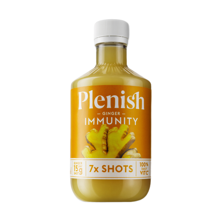 Plenish Ginger Immunity Dosing Bottle 7x Shots 420ml