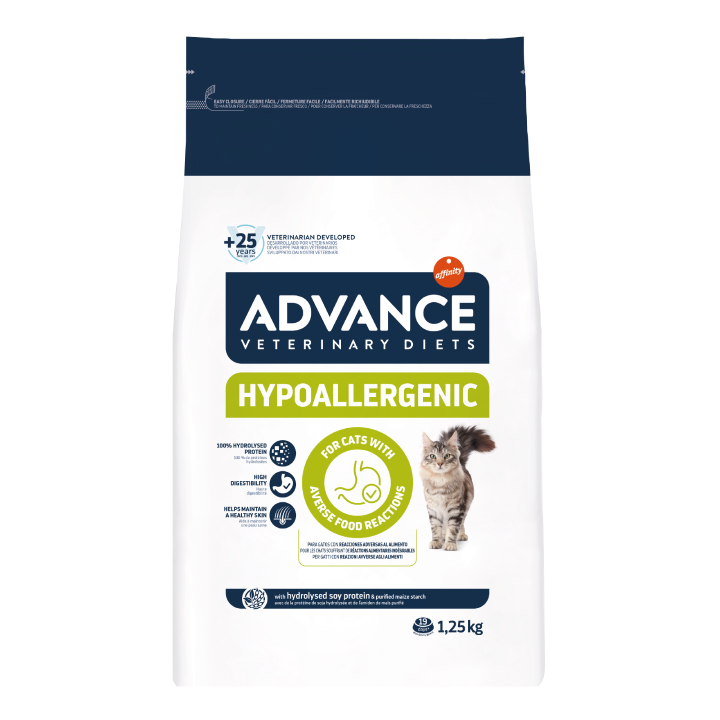 Advance Vet chat hypoallergenic 1,25kg