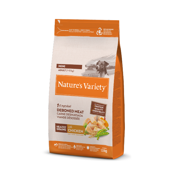 Healthy Grains Adulte Mini Poulet 1,5kg