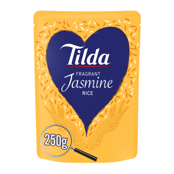 Tilda Microwave Fragrant Jasmine Rice 250g
