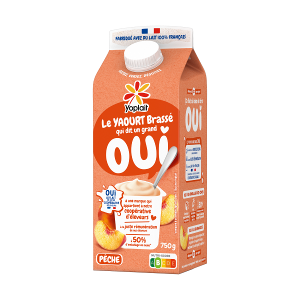 Yoplait Saveur Pêche 750g