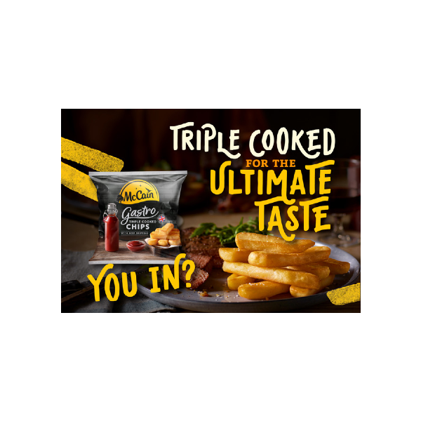 McCain Gastro Triple Cooked Chips 600g
