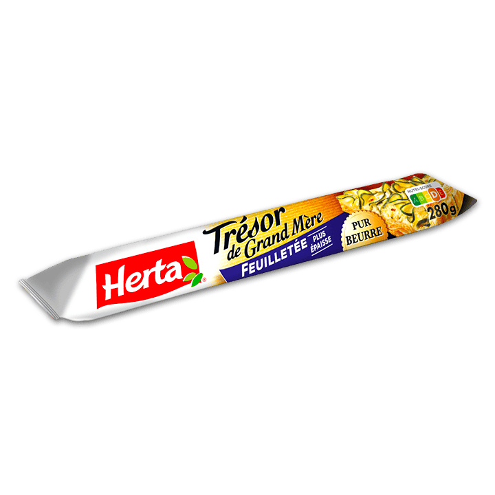 Pâte à tarte feuilletée Tarte en Or Herta