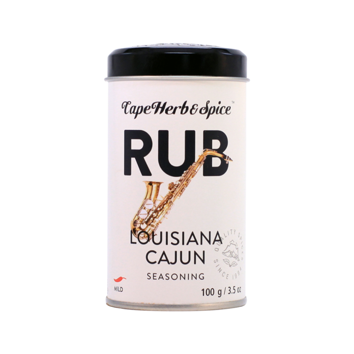 Cape Herb & Spice Rub Louisiana Cajun Seasoning 100g