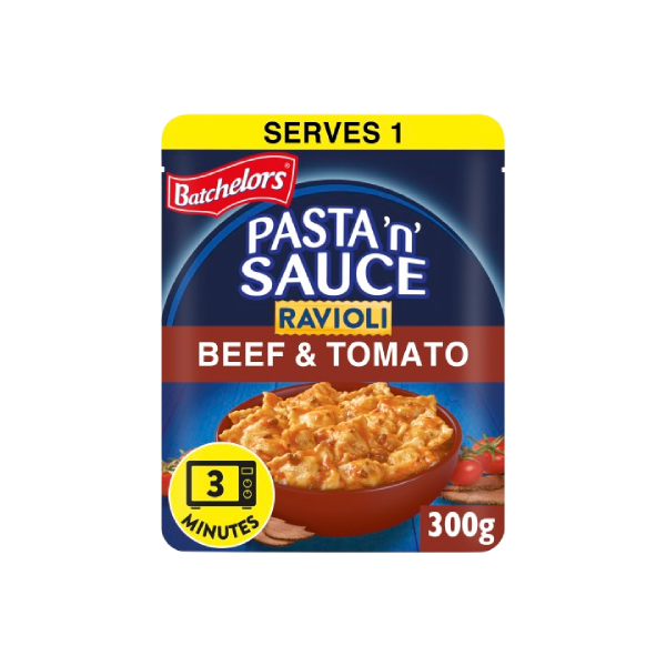Batchelors Ravioli Microwave Meal Beef & Tomato