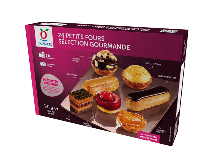 24 petits fours sélection gourmande