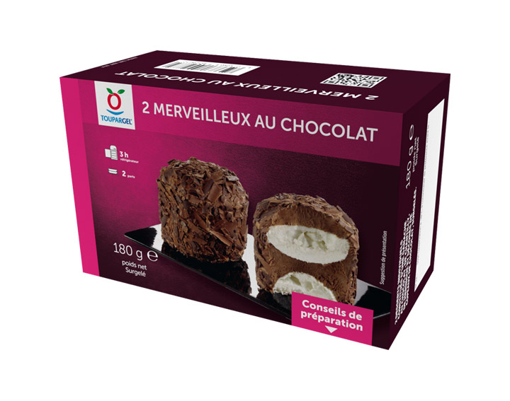 2 merveilleux au chocolat