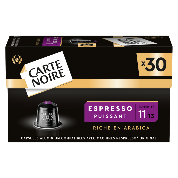 Espresso Puissant N°11 30 capsules