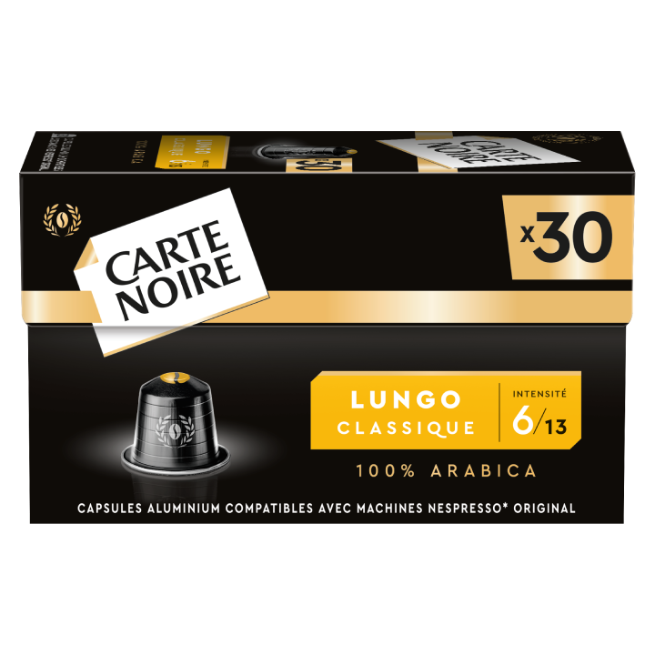 Lungo Classique N°6 30 capsules