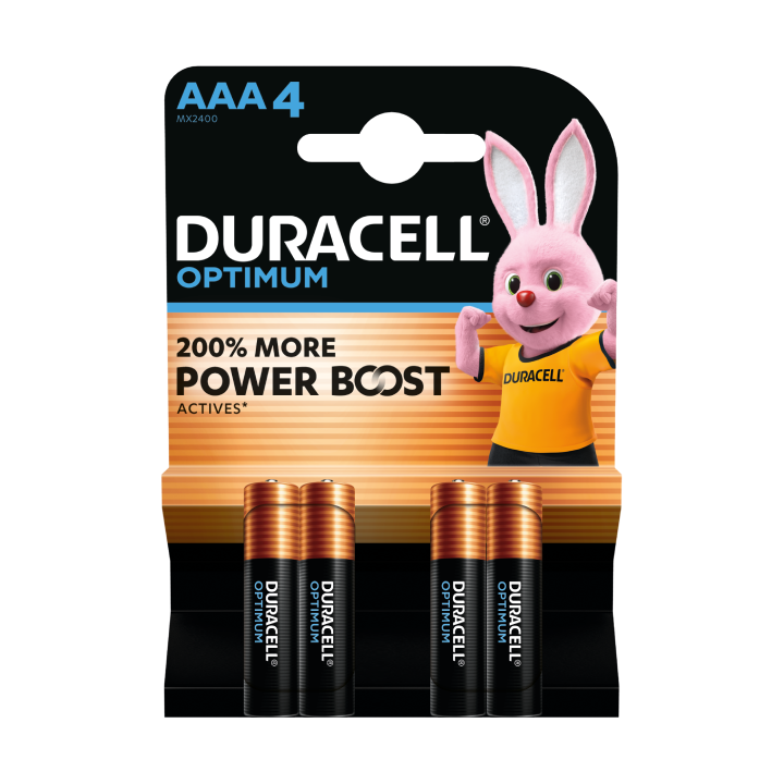 Duracell Optimum AAA x4