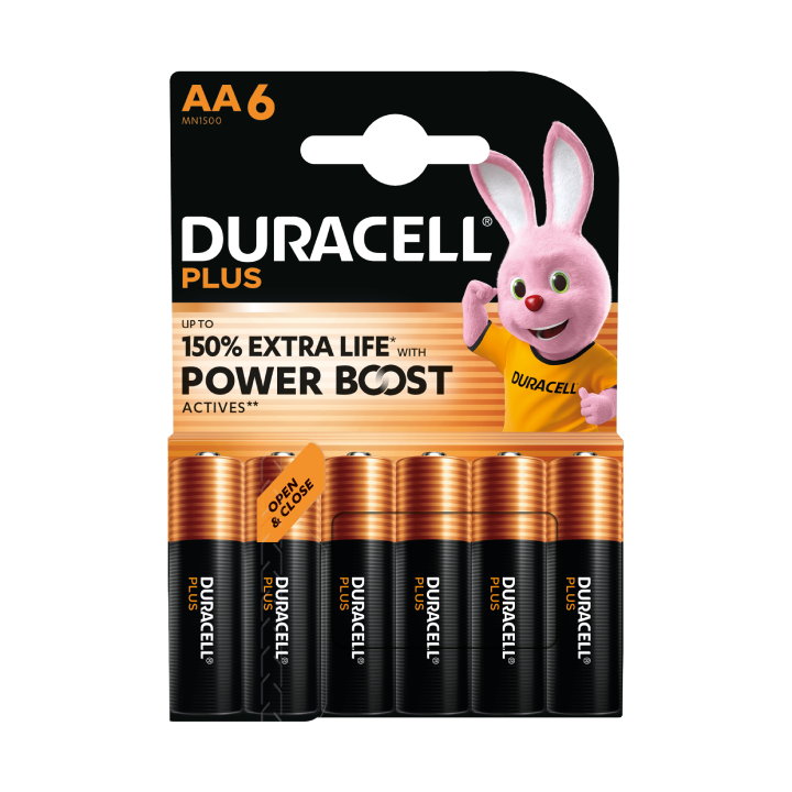 Duracell Plus AA X6