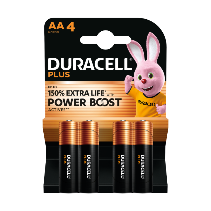 Duracell Plus AA X4