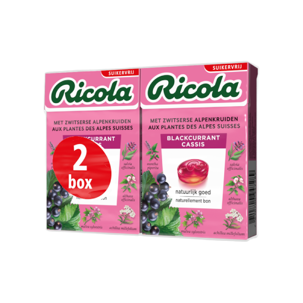 Duopack Blackcurrant 2*50 g