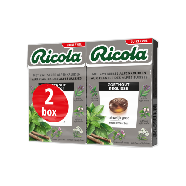 Duopacks Zoethout 2*50 g