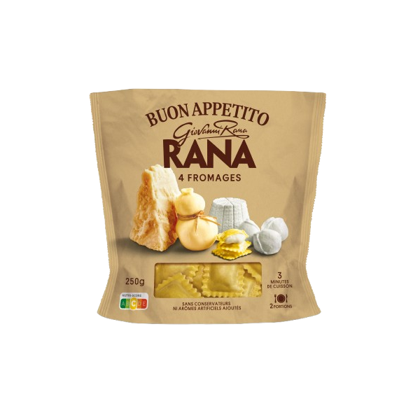 Ravioli 4 Fromages 250g